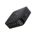 Зарядно устройство Baseus EnerFill FH21 (E0120T00) - 4x Type-C, 2x USB, 120W, GaN технология - Черно