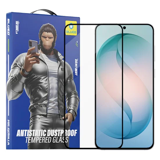 Протектор за Samsung Galaxy S26 Plus - Anti-Static HD Glass - Blueo - Черен