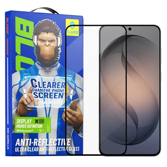 Протектор за Samsung Galaxy S26 - Anti-Reflective HD Glass - Blueo - Черен