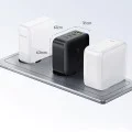 Зарядно устройство Baseus EnerFill FH11 (E0121J00) - 3x USB-C, 1x USB-A, 140W, GaN технология - Черно