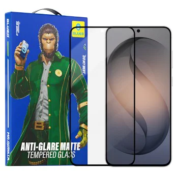 Протектор за Samsung Galaxy S26 - Anti-Glare Matte Glass - Blueo - Черен