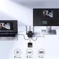 Разклонител Baseus EnerFill FA11 (E00082100123-00) - 3 x EU контакта, USB, Type-C, 67W, 1.5м - Черен