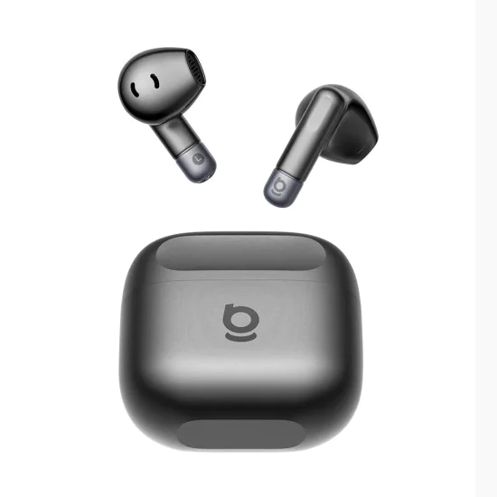 Безжични слушалки Baseus Bass BS2 Lite (A0010A02) - Bluetooth 6.0, SuperBass, 2-Mic ENC, IP55 - Черни
