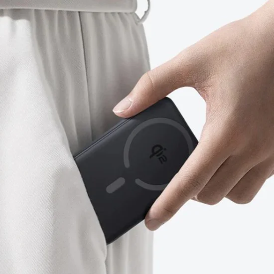 Външна батерия Baseus EnerFill FM12 (E0028500) - Magnetic, Qi2 технология, 10.000mAh, 22.5W - Черна