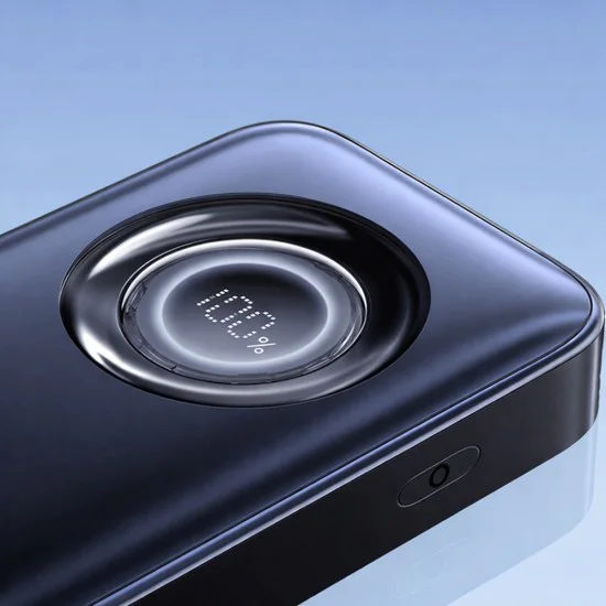 Външна батерия Baseus Enercore CR11 (E0027H00) - вграден Type-C кабел, 20.000mAh, 67W - Черна