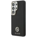 Калъф за Samsung Galaxy S26 Ultra - Rhinestone Round Logo MagSafe - Guess - Черен