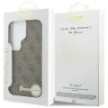 Калъф за Samsung Galaxy S26 Ultra - 4G Script MagSafe - Guess - Кафяв