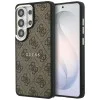 Калъф за Samsung Galaxy S26 Ultra - 4G Embossed Ring MagSafe - Guess - Кафяв
