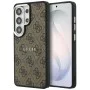 Калъф за Samsung Galaxy S26 Ultra - 4G Embossed Ring MagSafe - Guess - Кафяв