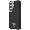 Калъф за Samsung Galaxy S26 Ultra - Fixed Glitter Triangle Logo MagSafe - Guess - Черен