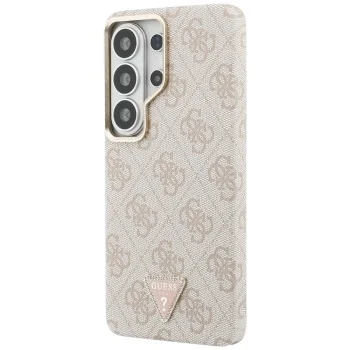 Калъф за Samsung Galaxy S26 Ultra - 4G Triangle Logo MagSafe - Guess - Розов