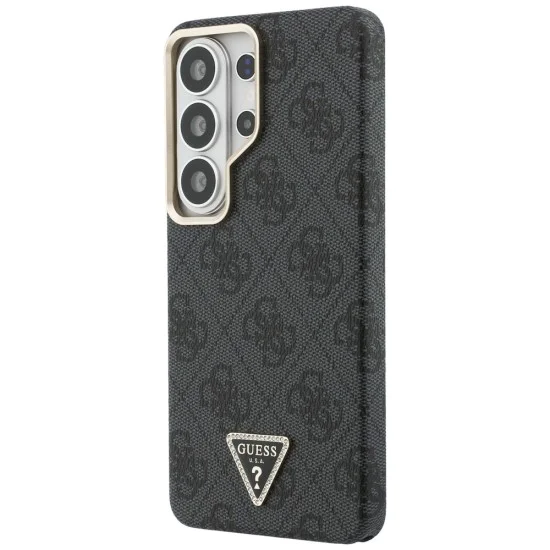 Калъф за Samsung Galaxy S26 Ultra - 4G Triangle Logo MagSafe - Guess - Черен