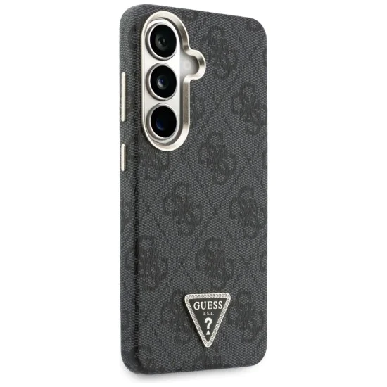 Калъф за Samsung Galaxy S26 - 4G Triangle Logo MagSafe - Guess - Черен