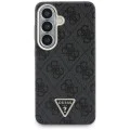 Калъф за Samsung Galaxy S26 - 4G Triangle Logo MagSafe - Guess - Черен