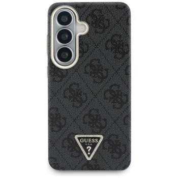 Калъф за Samsung Galaxy S26 - 4G Triangle Logo MagSafe - Guess - Черен