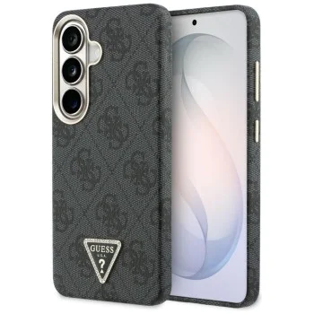 Калъф за Samsung Galaxy S26 - 4G Triangle Logo MagSafe - Guess - Черен