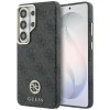 Калъф за Samsung Galaxy S26 Ultra - Rhinestone Round Logo MagSafe - Guess - Черен