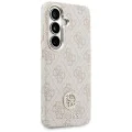 Калъф за Samsung Galaxy S26 - Rhinestone Round Logo MagSafe - Guess - Розов