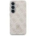 Калъф за Samsung Galaxy S26 - Rhinestone Round Logo MagSafe - Guess - Розов