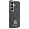 Калъф за Samsung Galaxy S26 - Rhinestone Round Logo MagSafe - Guess - Черен