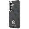 Калъф за Samsung Galaxy S26 - Rhinestone Round Logo MagSafe - Guess - Черен