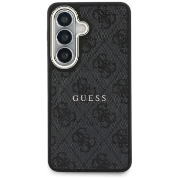 Калъф за Samsung Galaxy S26 Plus - 4G Embossed Ring MagSafe - Guess - Черен