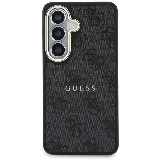Калъф за Samsung Galaxy S26 Plus - 4G Embossed Ring MagSafe - Guess - Черен