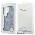 Калъф за Samsung Galaxy S26 Ultra - 4G Embossed Ring MagSafe - Guess - Син
