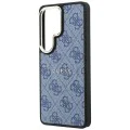 Калъф за Samsung Galaxy S26 Ultra - 4G Embossed Ring MagSafe - Guess - Син