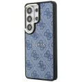 Калъф за Samsung Galaxy S26 Ultra - 4G Embossed Ring MagSafe - Guess - Син