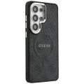 Калъф за Samsung Galaxy S26 Ultra - 4G Embossed Ring MagSafe - Guess - Черен
