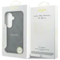 Калъф за Samsung Galaxy S26 - 4G Embossed Ring MagSafe - Guess - Черен