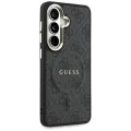 Калъф за Samsung Galaxy S26 - 4G Embossed Ring MagSafe - Guess - Черен