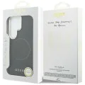 Калъф за Samsung Galaxy S26 Ultra - Perforated Logo MagSafe - Guess - Черен