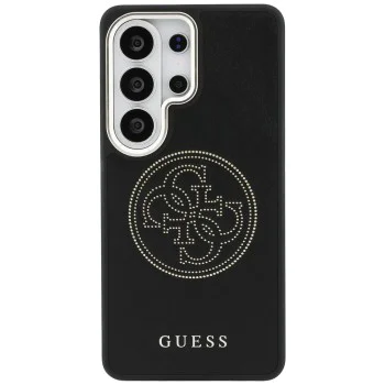 Калъф за Samsung Galaxy S26 Ultra - Perforated Logo MagSafe - Guess - Черен