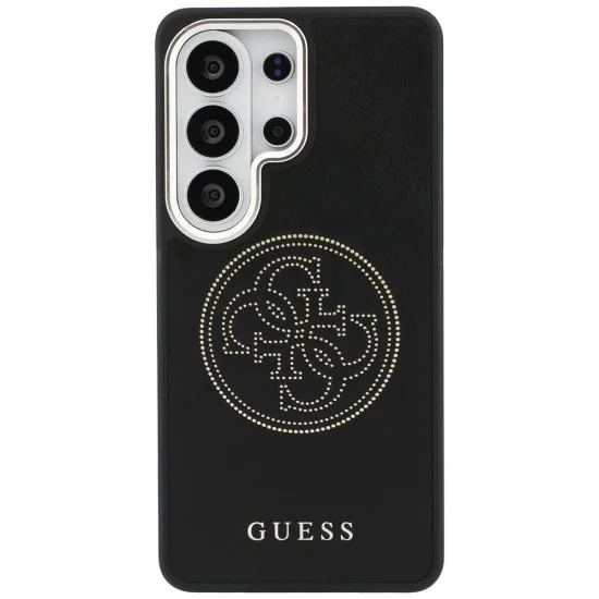 Калъф за Samsung Galaxy S26 Ultra - Perforated Logo MagSafe - Guess - Черен