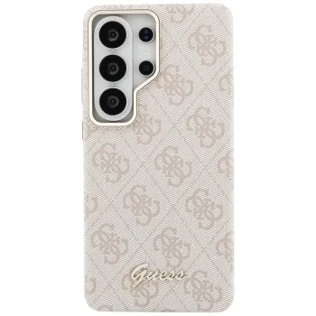 Калъф за Samsung Galaxy S26 Ultra - 4G Script MagSafe - Guess - Розов