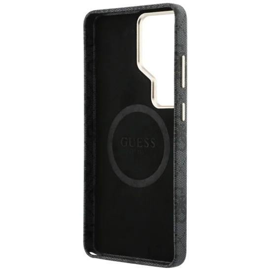 Калъф за Samsung Galaxy S26 Ultra - 4G Script MagSafe - Guess - Черен