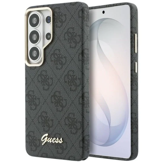 Калъф за Samsung Galaxy S26 Ultra - 4G Script MagSafe - Guess - Черен