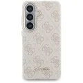Калъф за Samsung Galaxy S26 - 4G Script MagSafe - Guess - Розов