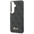 Калъф за Samsung Galaxy S26 - 4G Script MagSafe - Guess - Черен