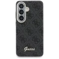 Калъф за Samsung Galaxy S26 - 4G Script MagSafe - Guess - Черен