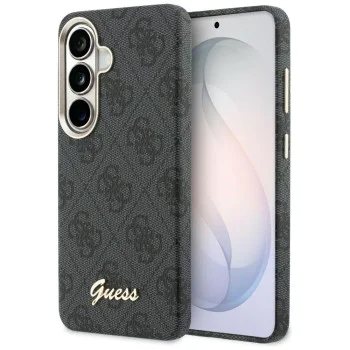 Калъф за Samsung Galaxy S26 - 4G Script MagSafe - Guess - Черен