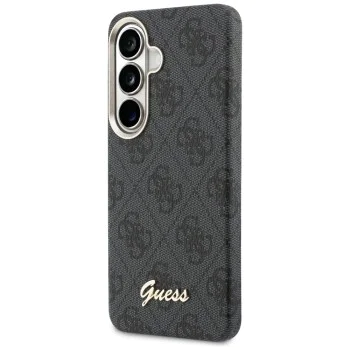 Калъф за Samsung Galaxy S26 - 4G Script MagSafe - Guess - Черен