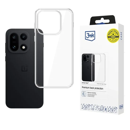 Калъф за OnePlus 15 - Armor Case - 3mk - Прозрачен
