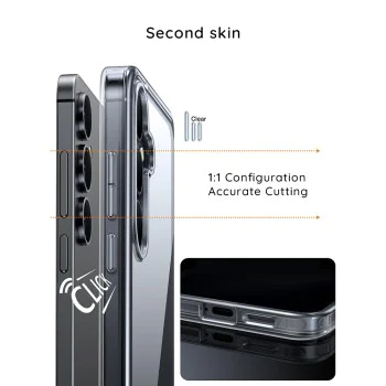Калъф за Samsung Galaxy S26 Plus - Crystal+ Anti-Drop Series - Blueo - Прозрачен