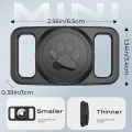 Калъф за нашийник за AirTag Techsuit BuddyGuard (DG1) - водоустойчив - Черен