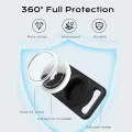 Калъф за нашийник за AirTag Techsuit BuddyGuard (DG1) - водоустойчив - Черен