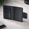 Смарт калъф за паспорт Acefast (S6) - Apple Find My, вграден тракер - Черен