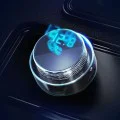 FM трансмитер за кола 3mk Hyper - с функция за зареждане, MP3 Player, LED, 2x USB, Card Slot, 30W, QC, 2A - Черен/Сребрист